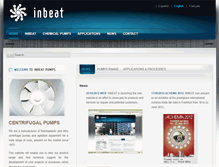 Tablet Screenshot of inbeat.es